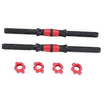 2Pcs Dumbbell Bars Prime Dumbbell Handle Barbell Handle Dumbbell Bars for Sport Workout Training Gym