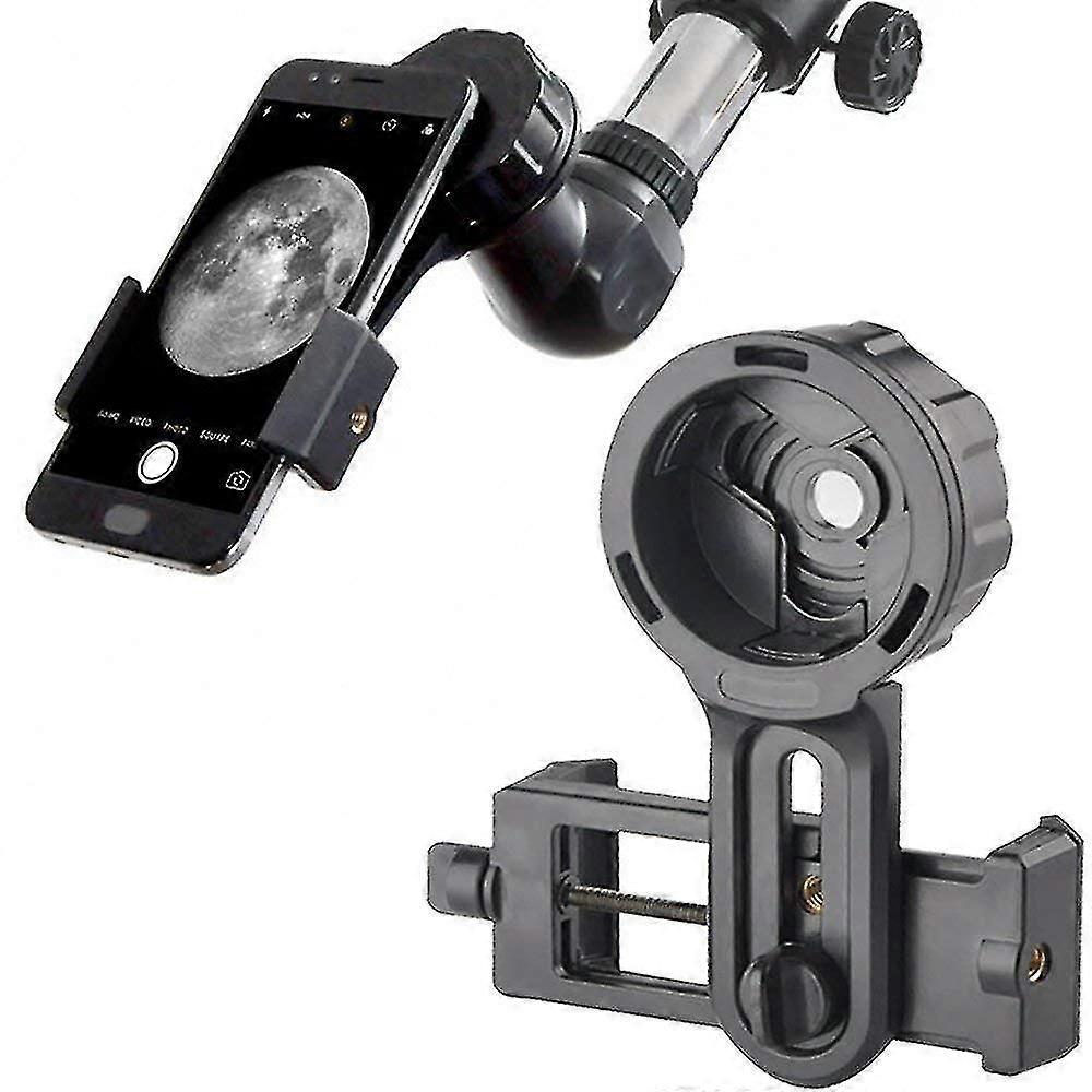 Cell Phone Telescope Adapter Holder Spotting Scope Bracket Binoculars Mount Microscope Support