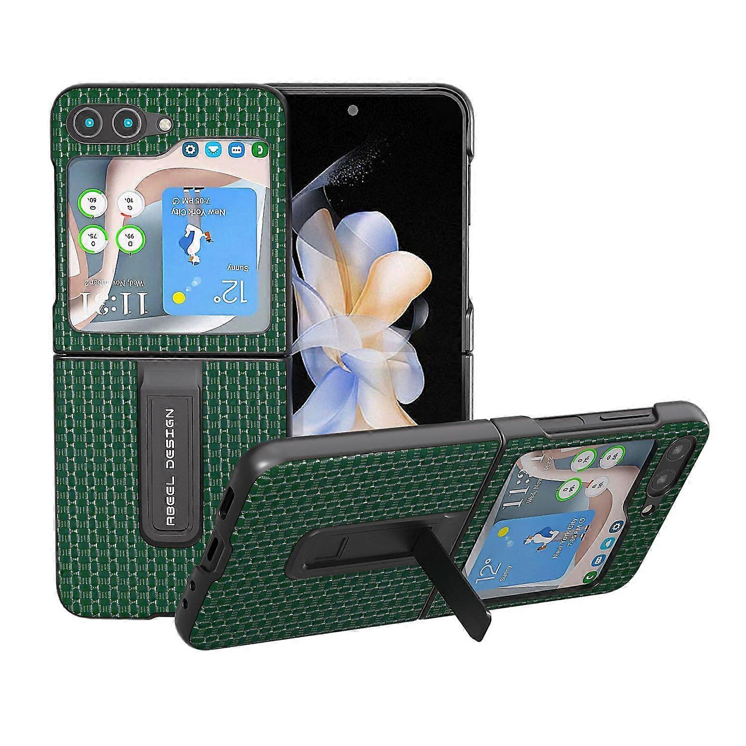Genuine Leather Phone Case Cover for Samsung Galaxy Z Flip5 5G Accessories