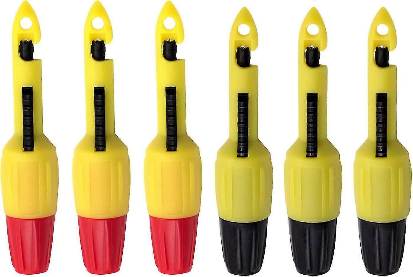 6Pcs Insulation Piercing Clip, Piercing Probe Wire, for Multimeter Voltage Testing Detect Automobile