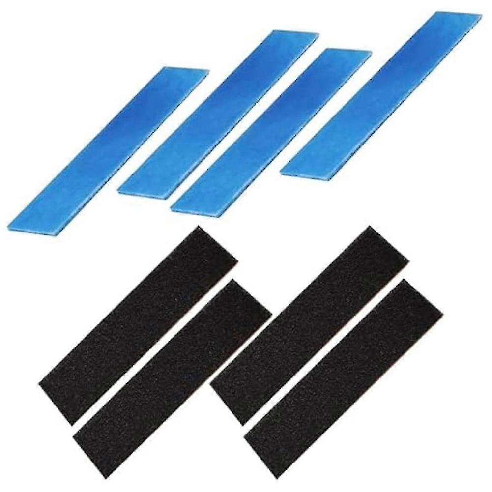 8Pack Mini Split Air Filter Replacement suitable for Mitsubishi Electric MAC-2330FT-E and MAC-3000FT-E - No Frames