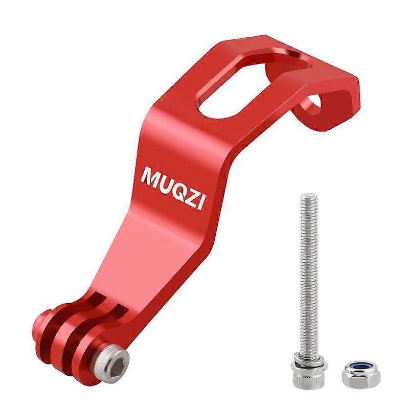 Folding Bike Front Light Bracket with Action Camera Three-Prong Connection