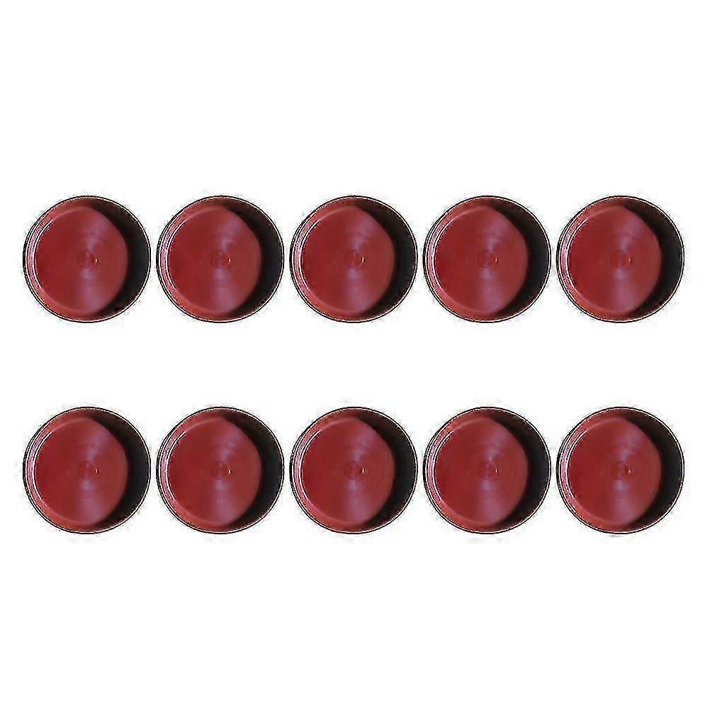 12 Pack Plant Pot Dish Plastic Dripper Tray