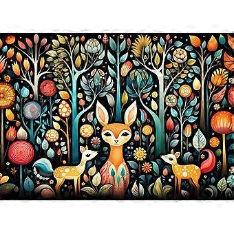 Fox inest Jigsaw Puzzle CYQL-301