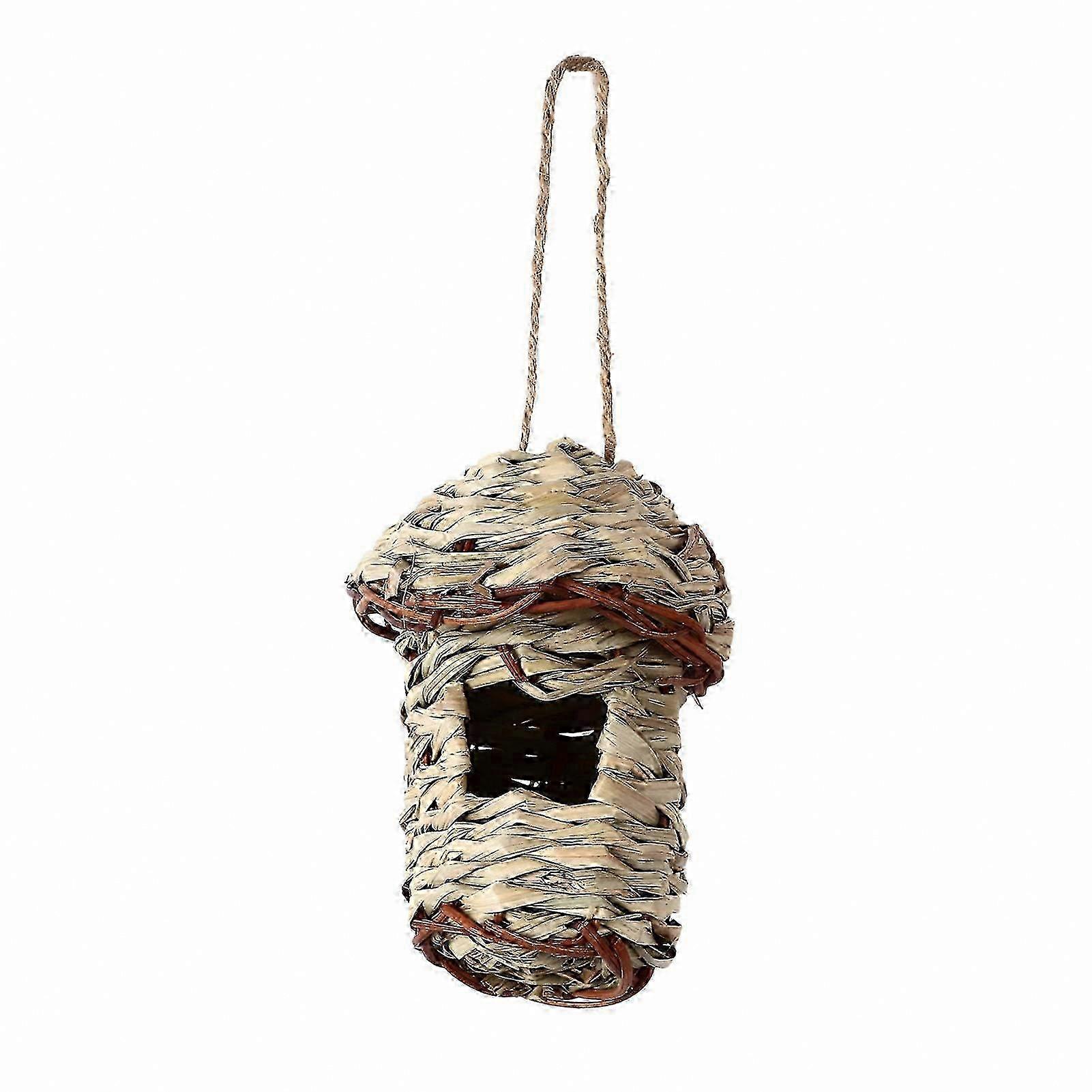 Woven Grass Bird Nest compatible with Garden Use
