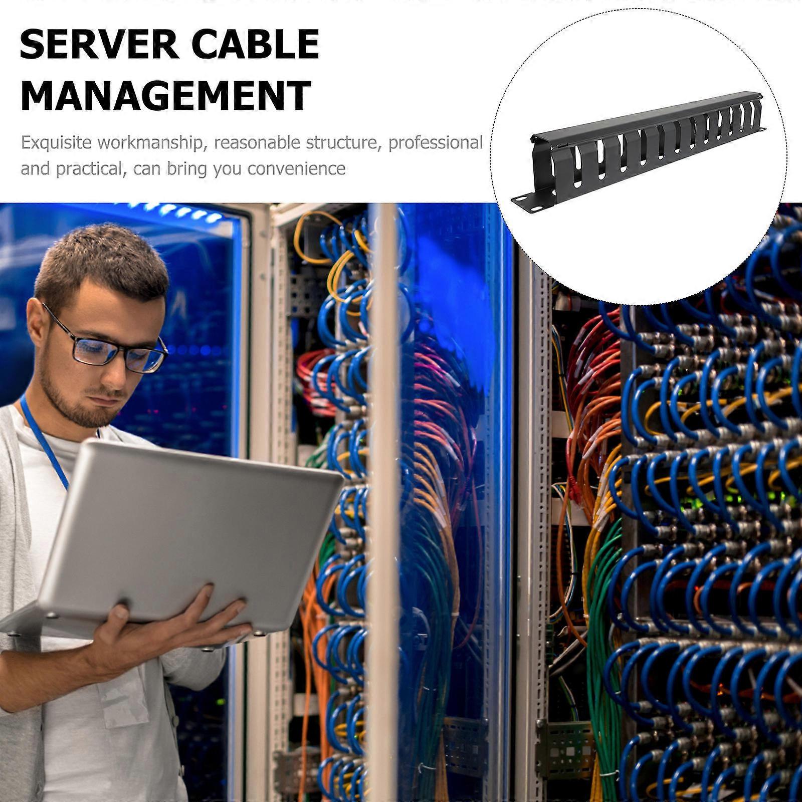 Server Rack Wire Management for Cable Management 12-Slot