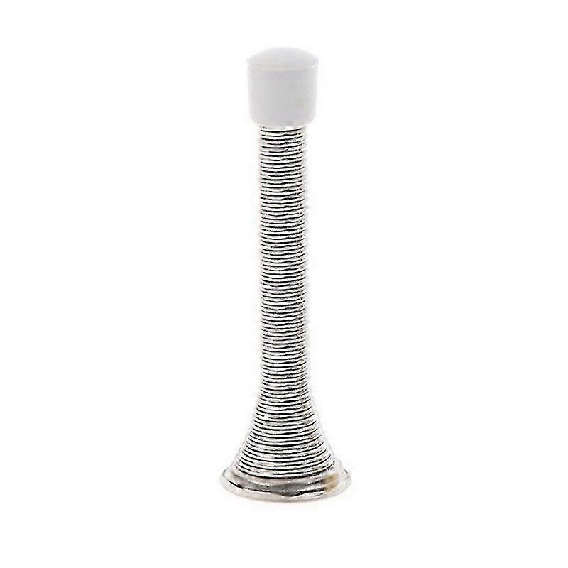 Spring Door Stop Metal With Rubber Pad