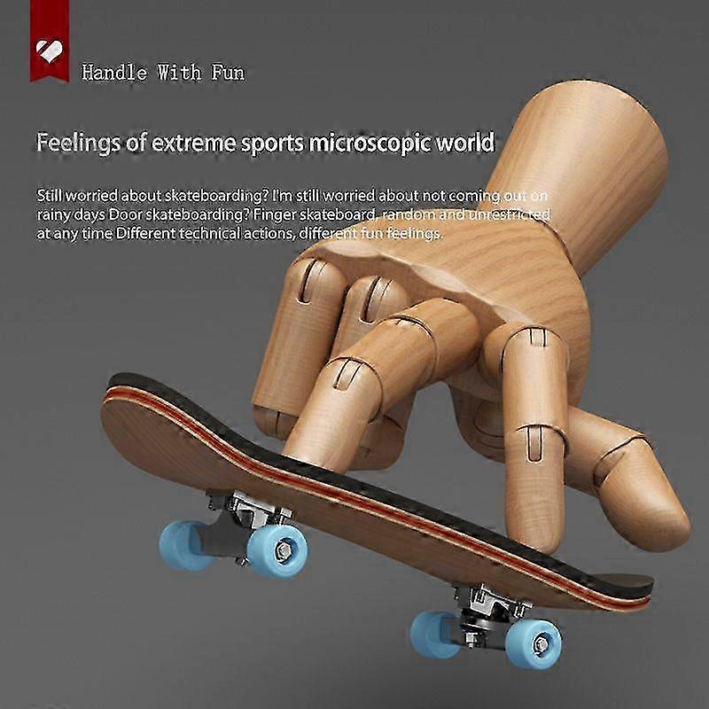 Five-Layer Maple Mini Finger Skateboard