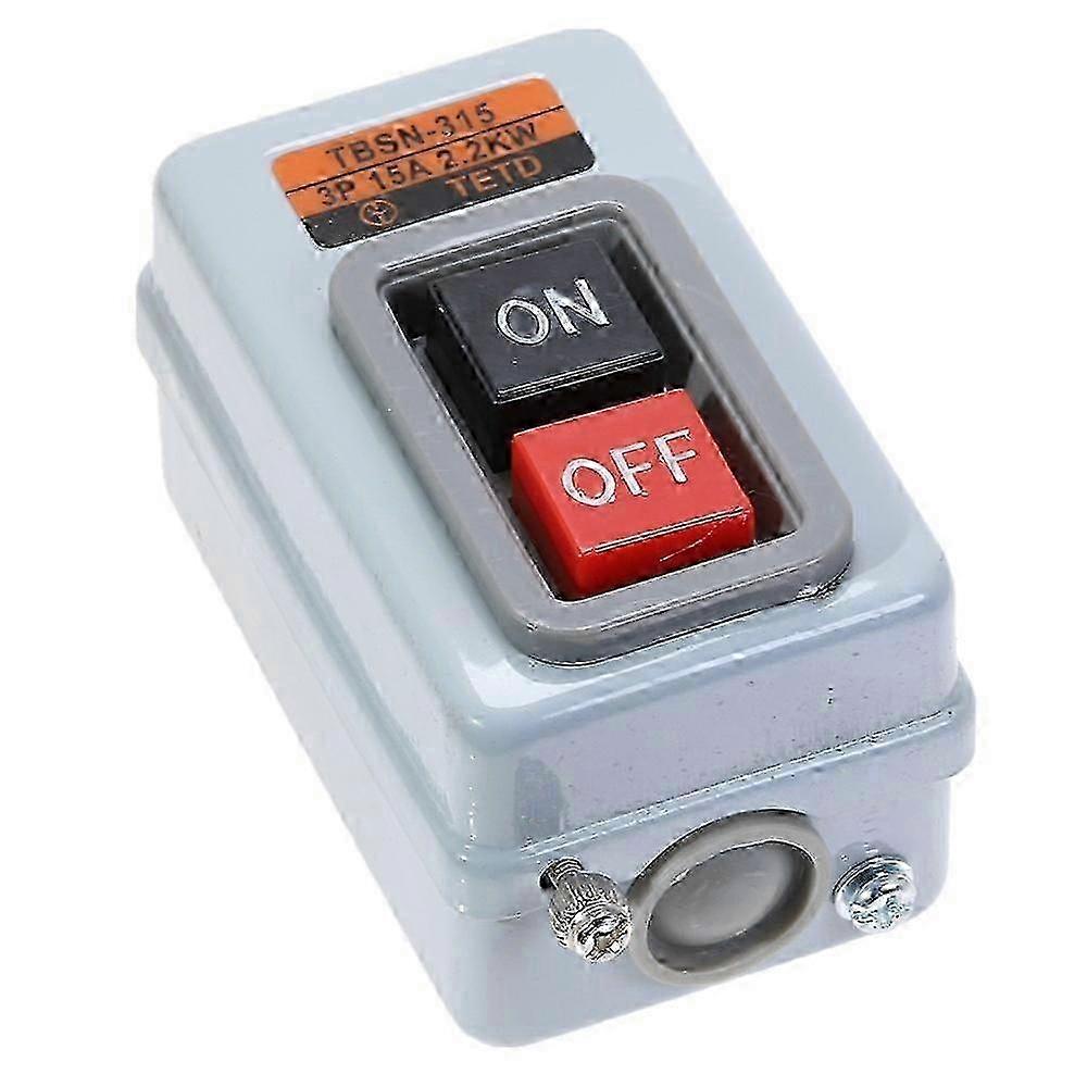 15A Three-Phase Metal Toggle Switch