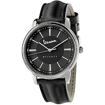 Vespa heritage Japanese Quartz Analog Man Watch with VA01HER-SS01CP Cowskin Bracelet
