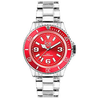 Ice-pure Quartz Analog Unisex Watch with PU Plastic Bracelet. Rd. U.P.12