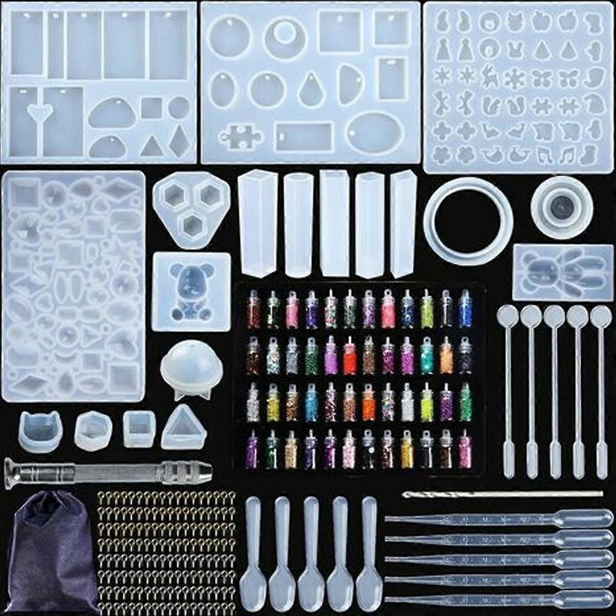 Creative Resin Molds Jewelry Making Kit