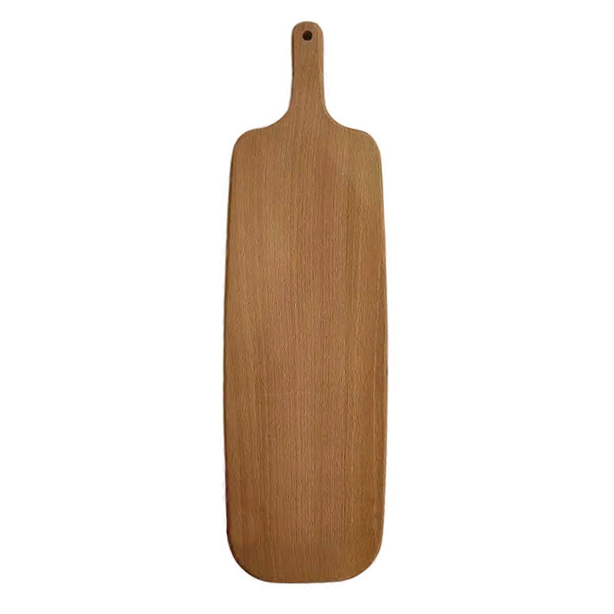 Reversible Solid Wood Cutting Board Jujube Handle Kitchen Use
