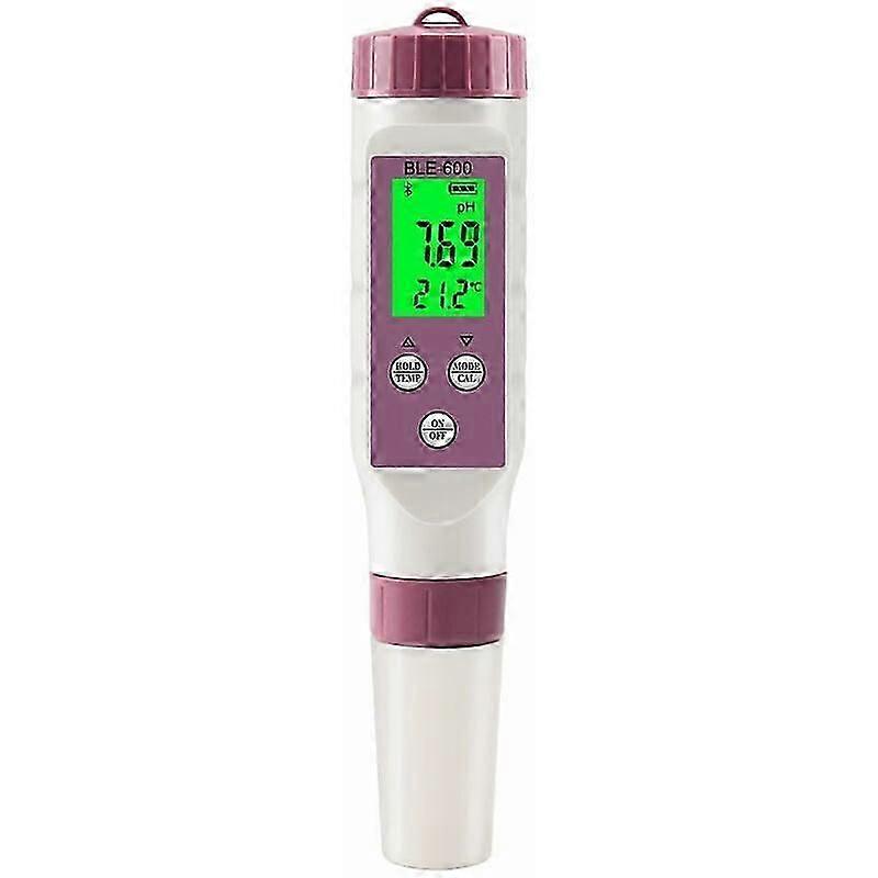 High Precision Digital pH Tester with Bluetooth & LCD Display for Hydroponics Laboratory