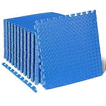 ½ inch puzzle exercise mat, EVA foam tiles for home gym.