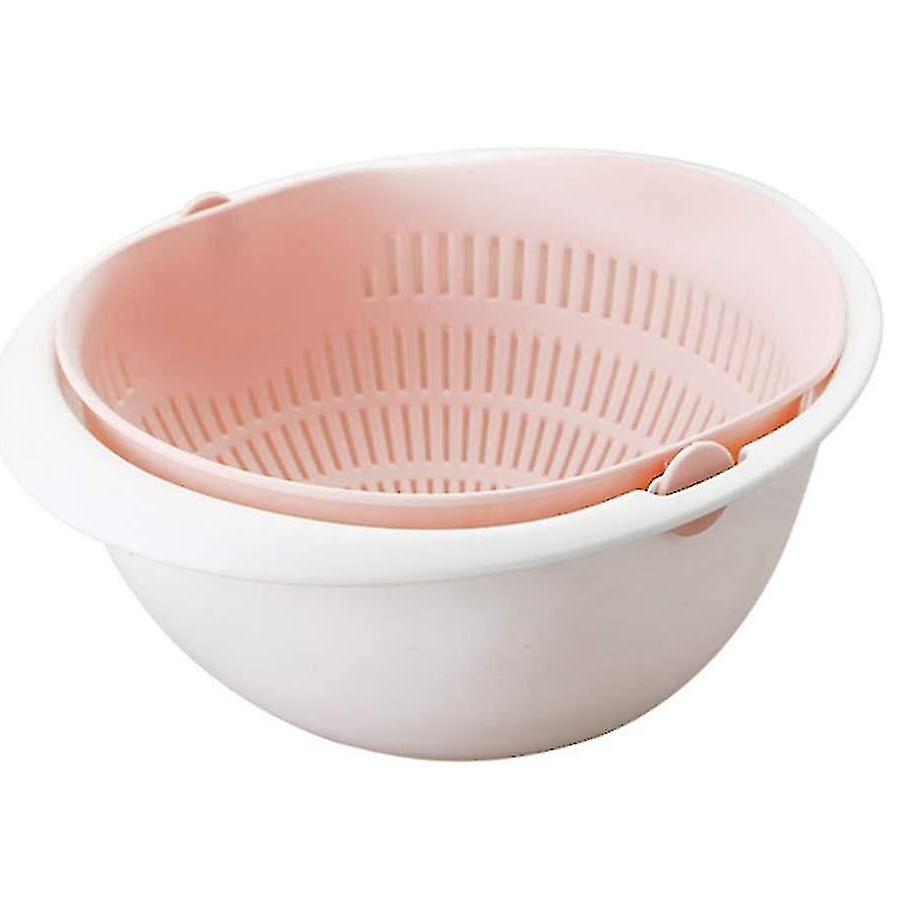 Double Layer Rotating Drain Basket Strainer