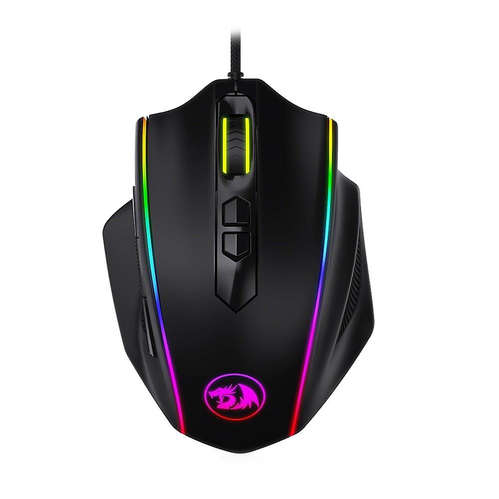 M720 Rgb Vampire Usb Filaire Souris de jeu 10000 Dpi 8 Boutons Souris Programmable Ergonomique Pour Ordinateur Pc Ordinateur Portable Gamer