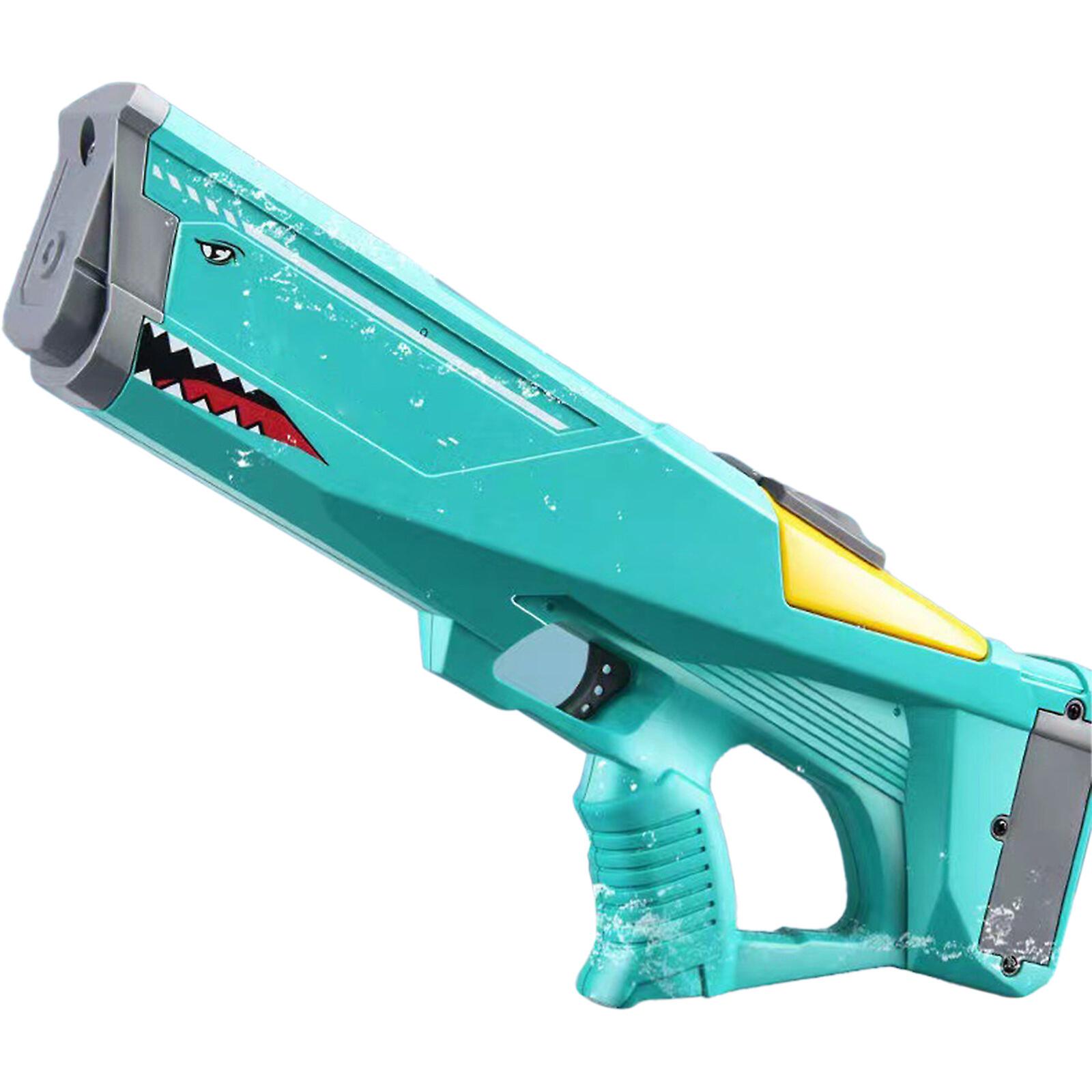 2023 Νέο ηλεκτρικό πιστόλι νερού Squirt Blaster Soaker 500ml με 50 πόδια, καλοκαιρινό παιχνίδι εξωτερικής πισίνας, πιστόλια υψηλής πίεσης 550cc με μπαταρία