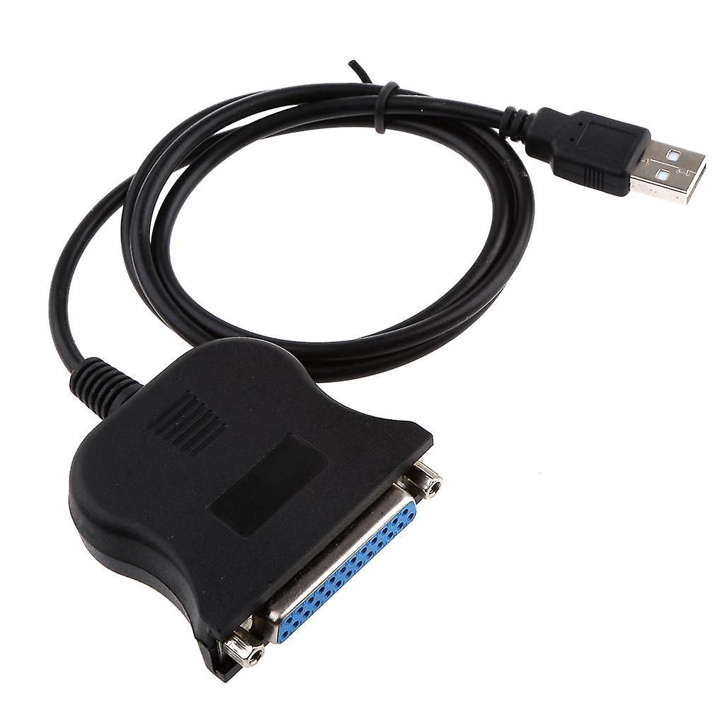USB 2.0 to DB25 Parallel Printer LPT Adapter Lead Cable IEEE 1284 for Laptop