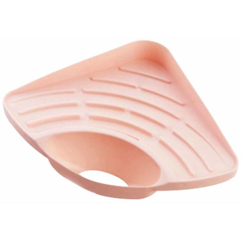 Kitchen shelf sink, drainer, pink drainer