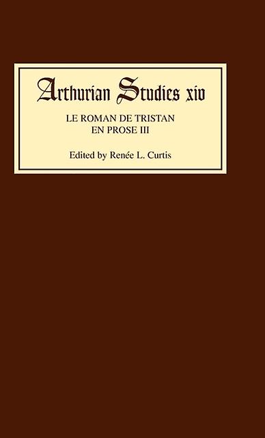 Le Roman De Tristan En Prose Iii Hardback Book