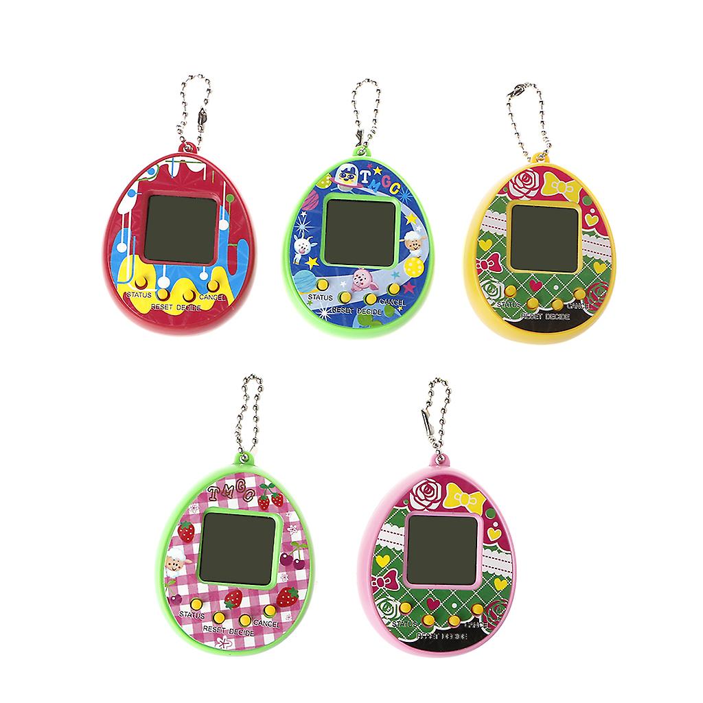 Virtual Pet Keychain Retro Handheld Game Machine Nostalgic Electronic Digital
