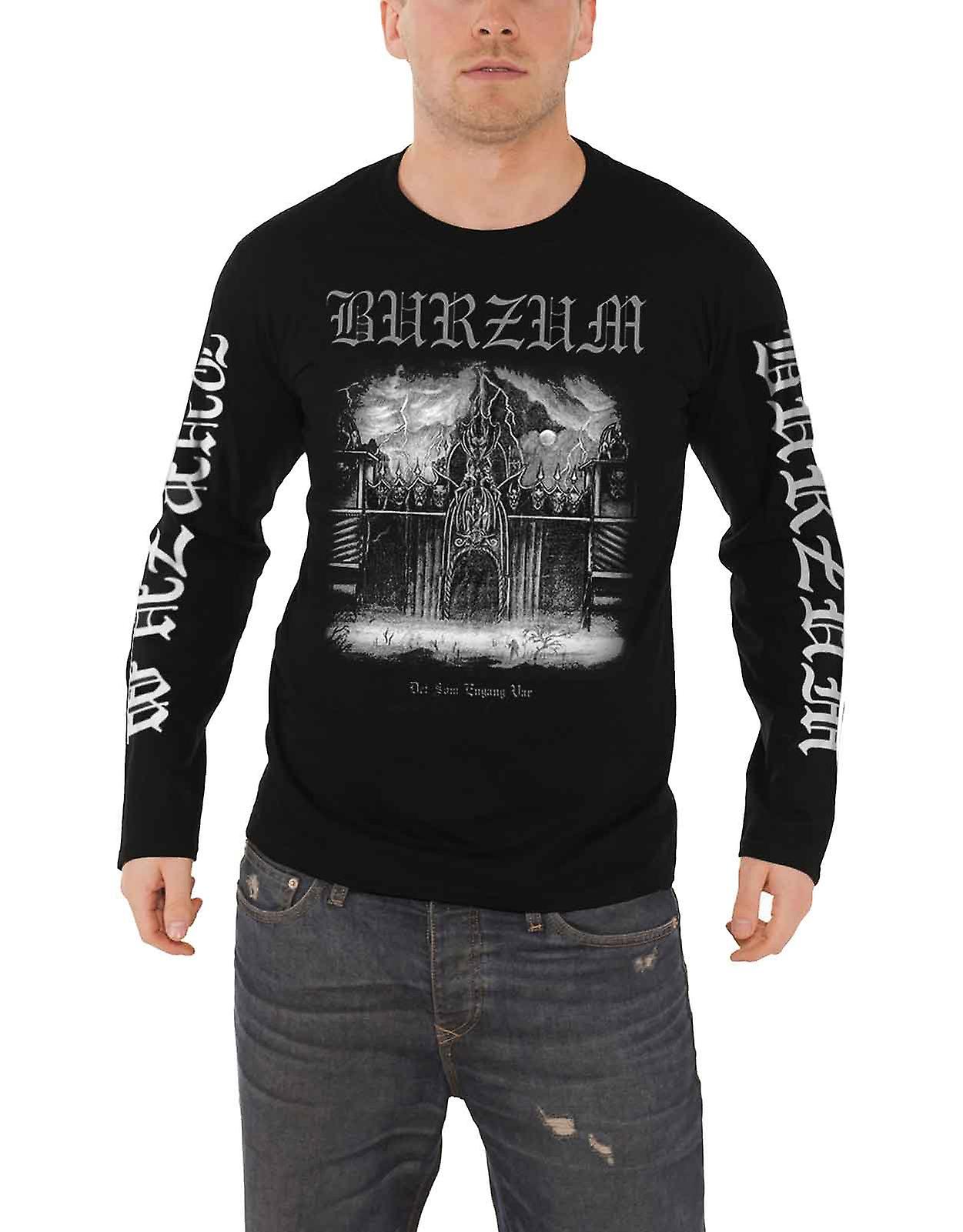 Burzum T 恤 Det Som Engang Var 2013 新款官方男士黑色长袖