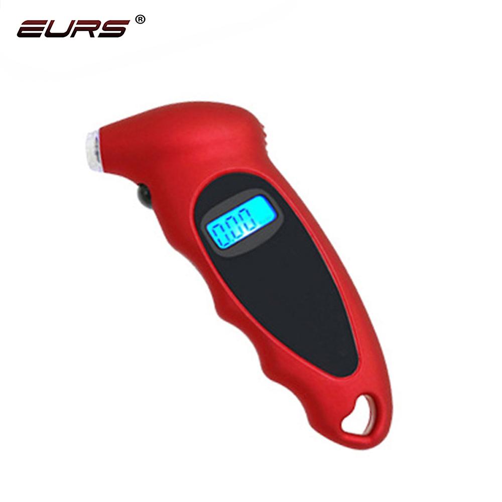 Eurs New Tire Pressure Gauge Backlight High-precision Digital Monitoring Car Tyre Air Meter Lcd Display Manometer Barometers