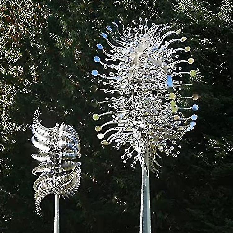Outdoor Rotating Metal Wind Chimes