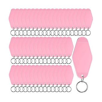 50 stuks Motel sleutelhanger blank hotel sleutelhanger sublimat vinta sleutelhanger bulk voor ornt b