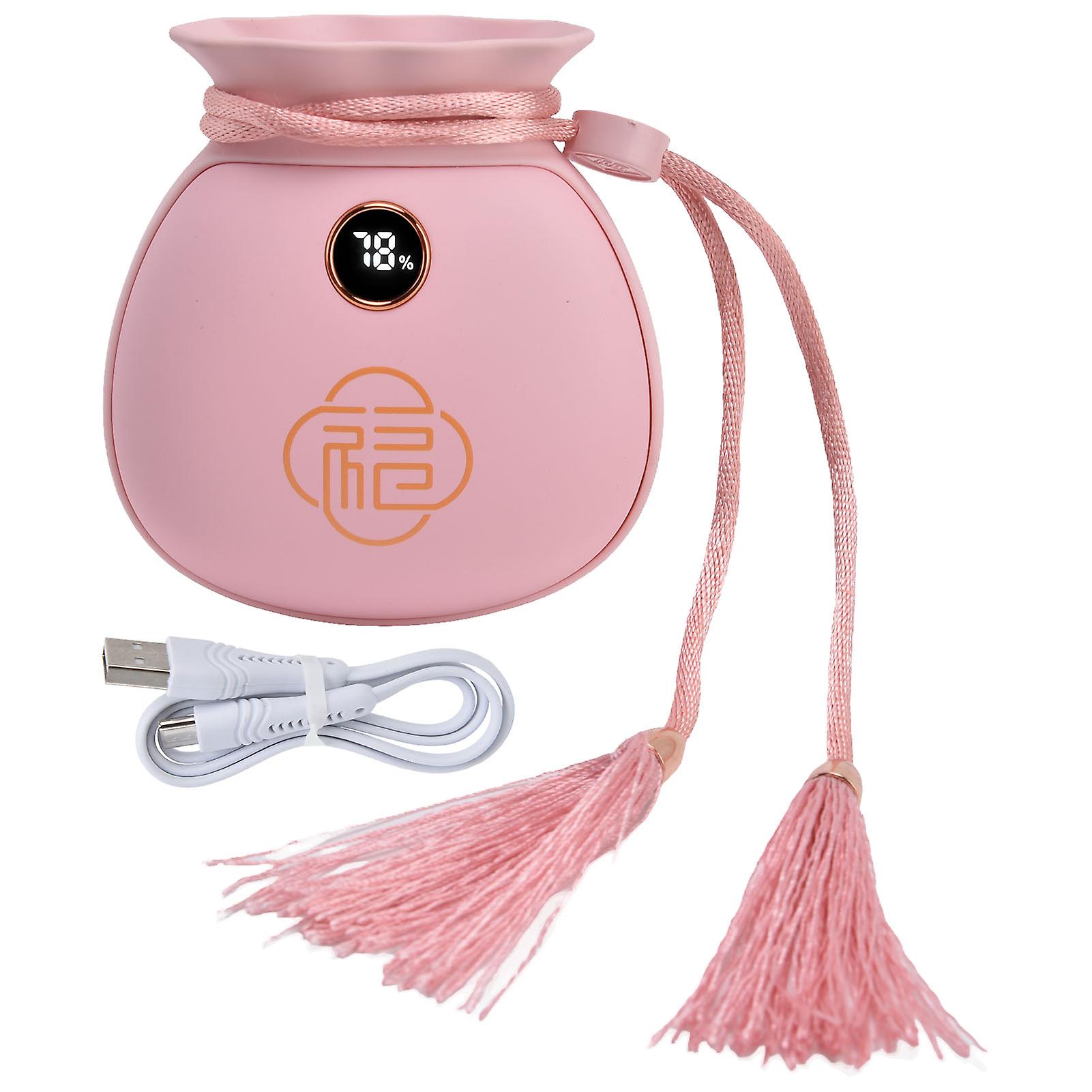 Pink Lucky Bag Mini USB Hand Warmer for Winter