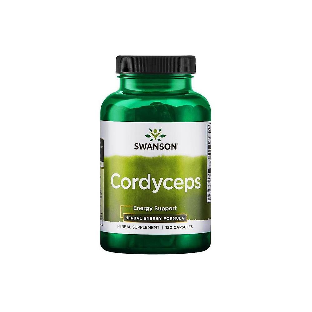 Swanson Cordyceps 600 mg 120 capsules BI7039