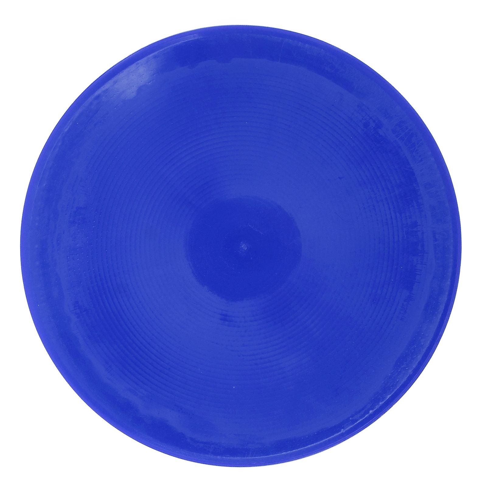 10pcs Tennis Spot Marker Flat Disc Marker Bright Color Flat Field Floor Spots for Tennis Soccer Training Blue