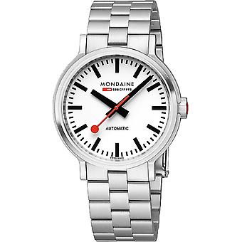 Montre à quartz analogique classique pour hommes avec bracelet en acier inoxydable MST.4161B.SJ