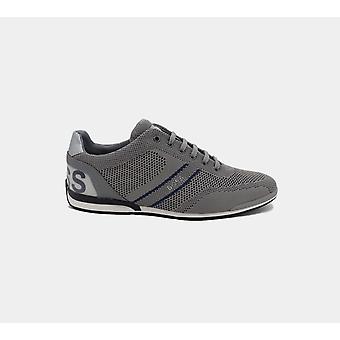 Hugo Boss Saturn Lowp Mx 50432830 030 Trainers Grey UK 5