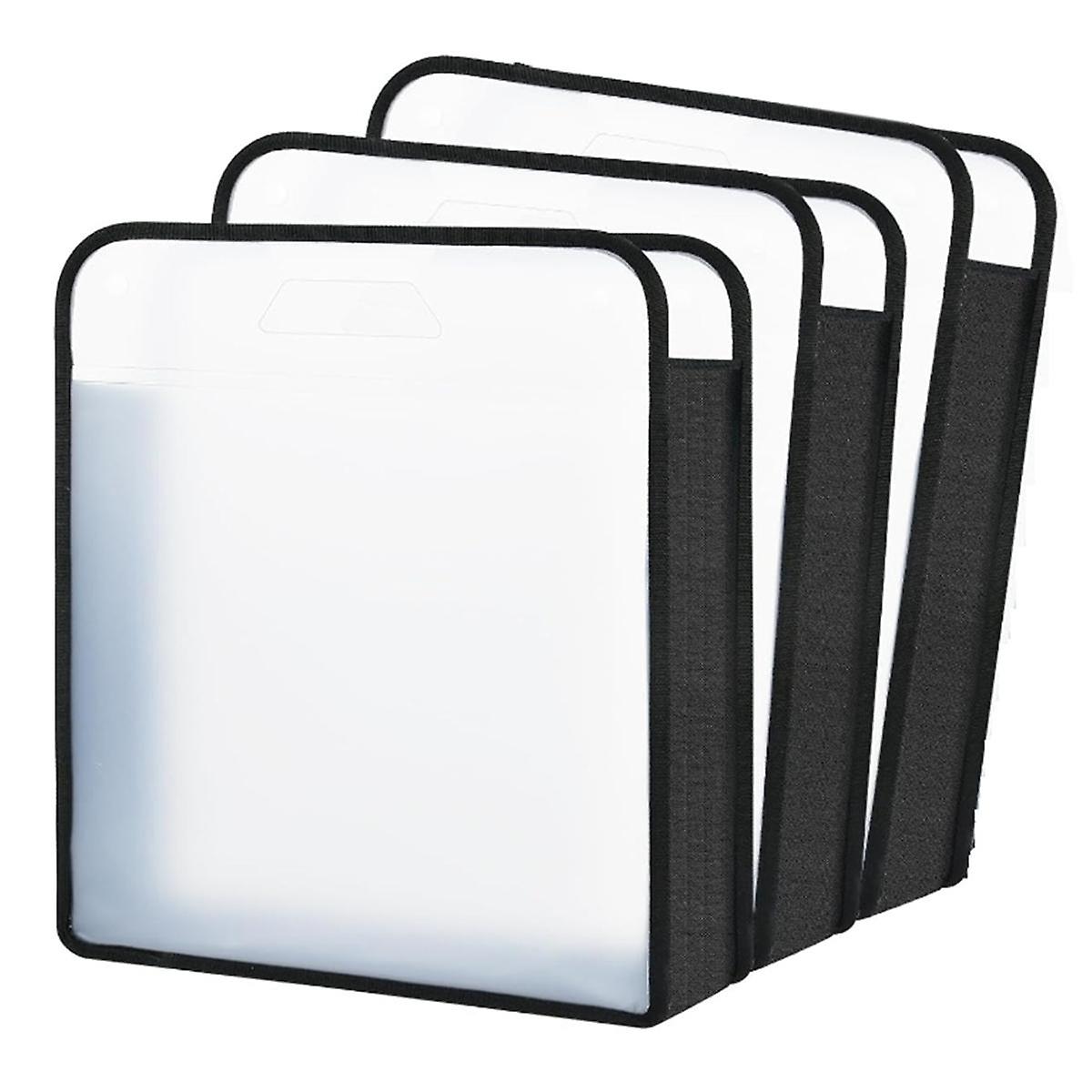 3 Pack Scrapbook Paper Storage Organizer, Expanding Paper for 12 x 12 Sheets, Scrapbook Paper Stora