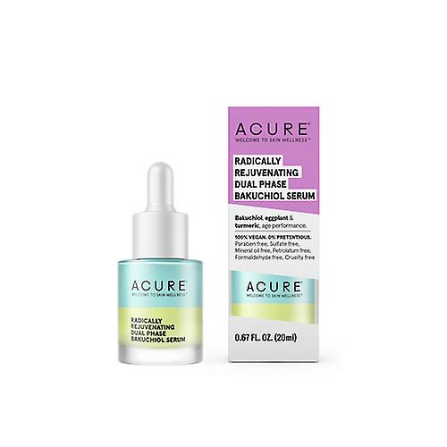 Acure Radically Rejuvenating Dual Phase 补骨脂酚精华液, 0.67 Oz (Pack of 1)
