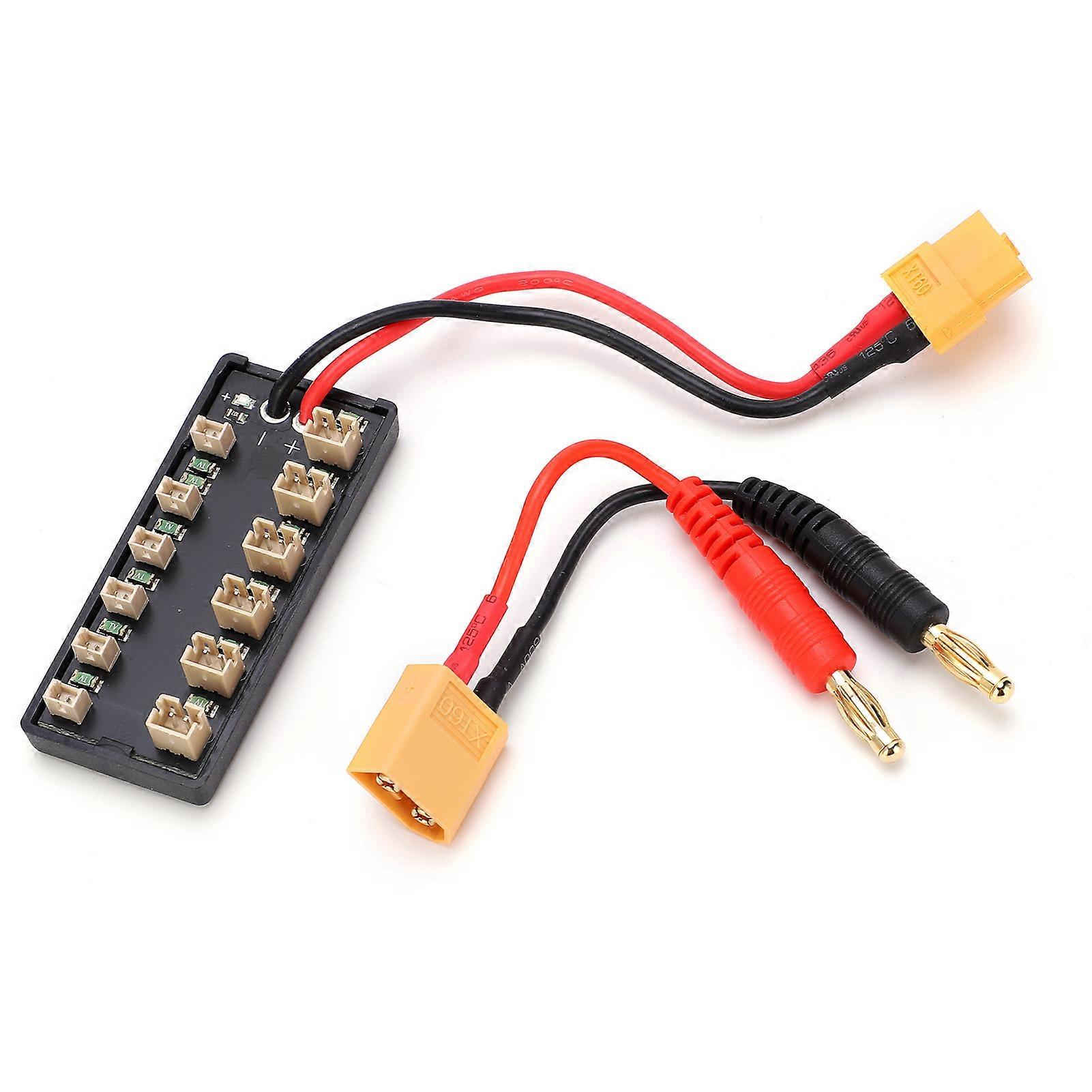 B6 Lithium Battery Charging Board PH2.0 1S 3.7V 7.4V RC Parallel Connect Plate Components