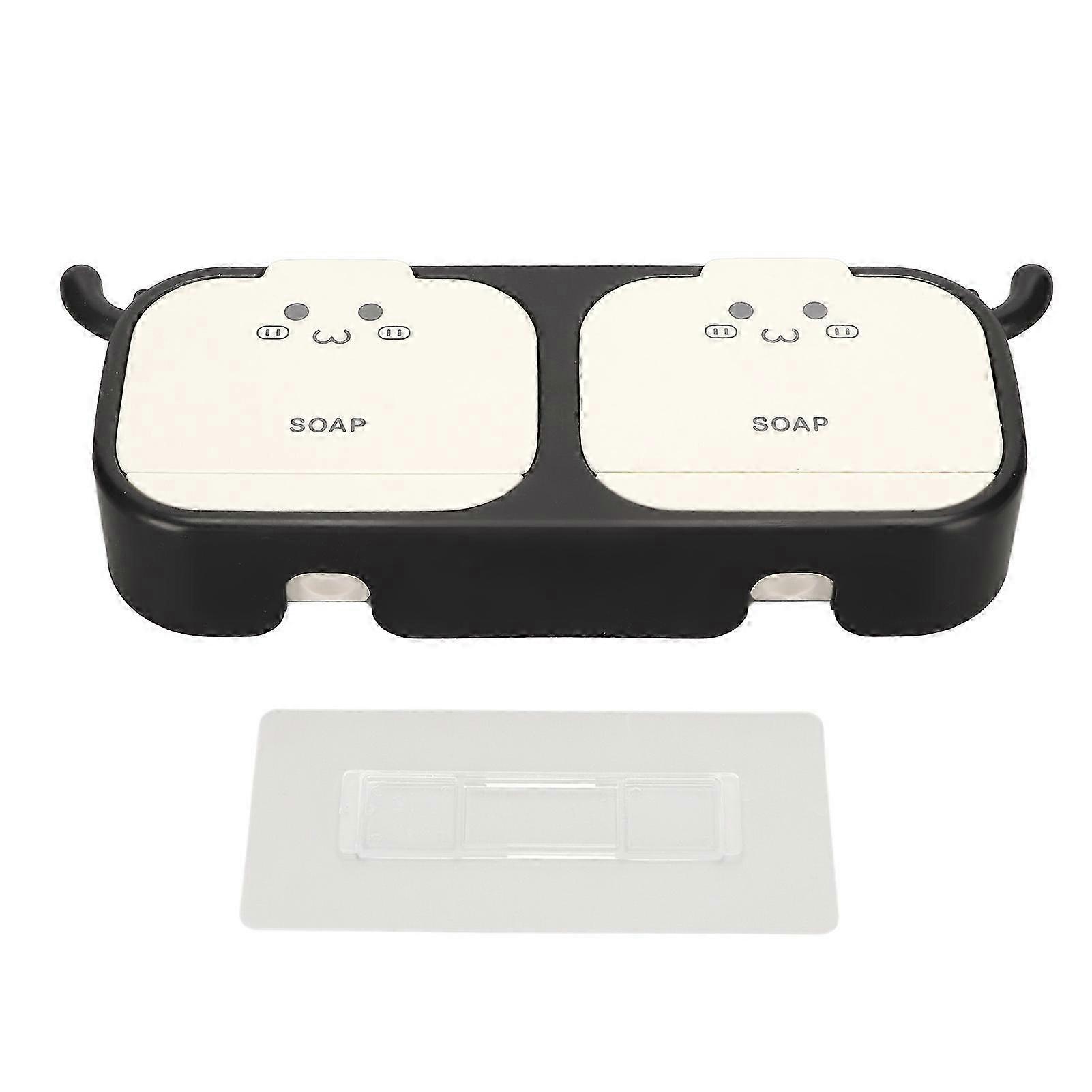 Wall Mounted, Soap Case, Flip Dish Holder