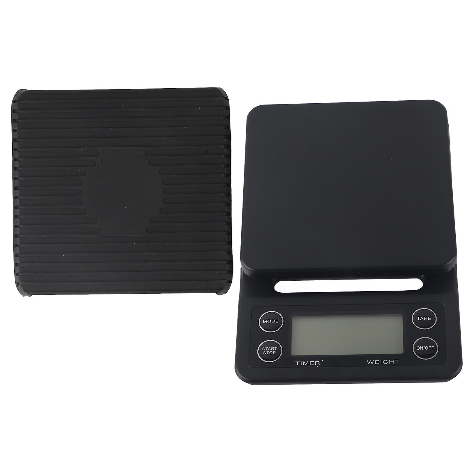 3kg Digital Coffee Scale with Tare, Timer, and LED Display for Kitchen