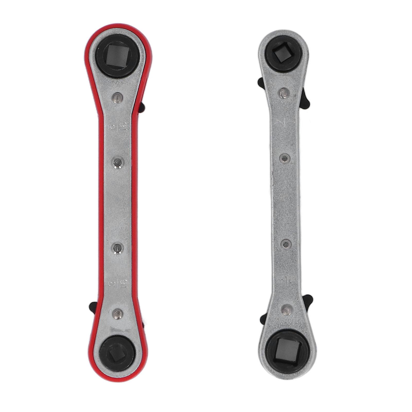 2 Piece High Carbon Steel Double End Square Ratchet Wrench Repair Kit