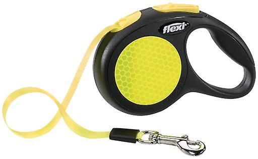 Flexi Laisse classique Neon Reflect Yellow