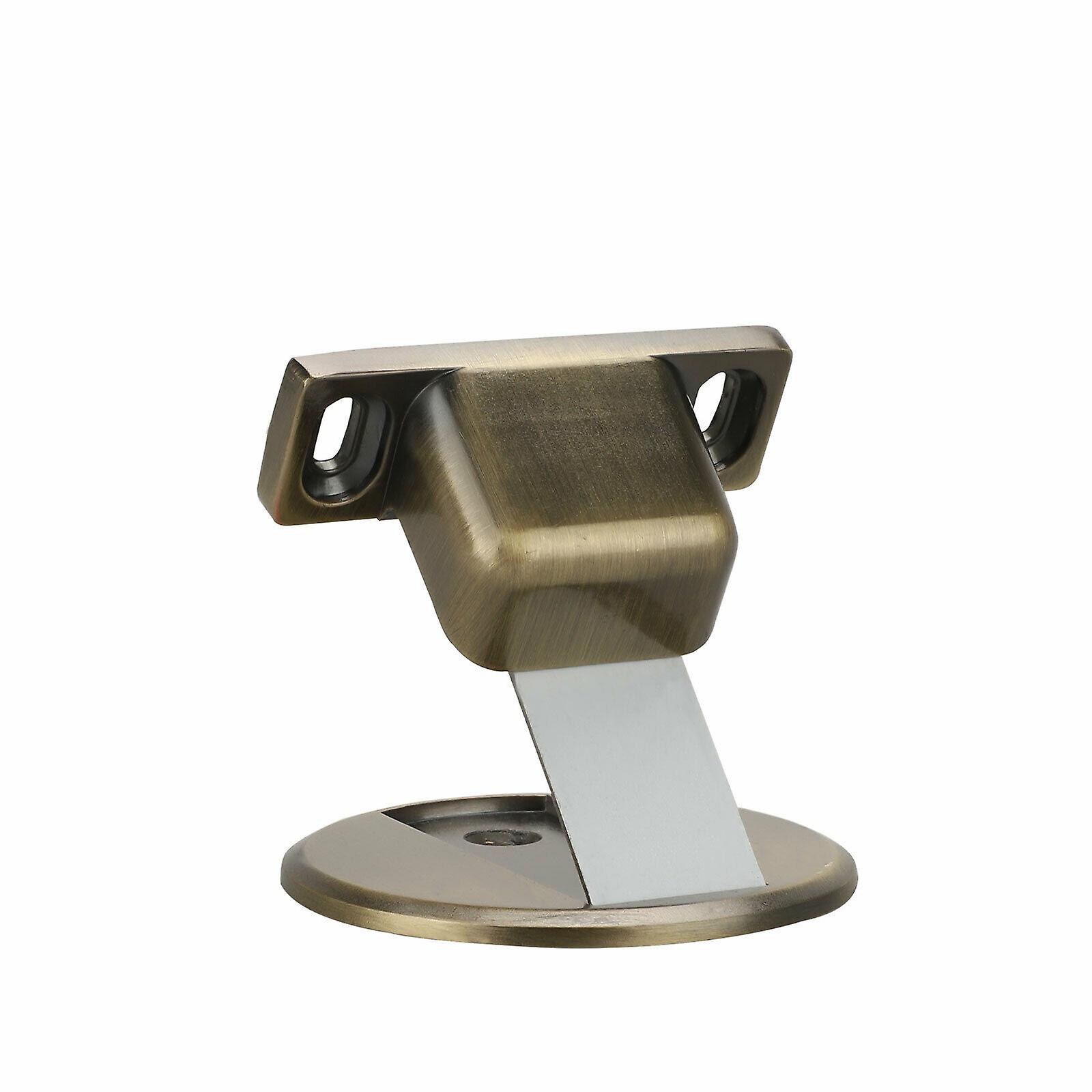 Magnetic Invisible Door Stop Floor Mount 3M Adhesive Catch Door Stopper Security