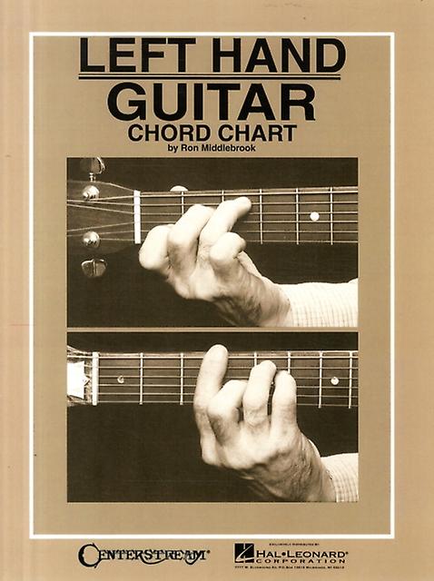 Left Hand Guitar Chord Chart by Ron Middlebrook Book Book