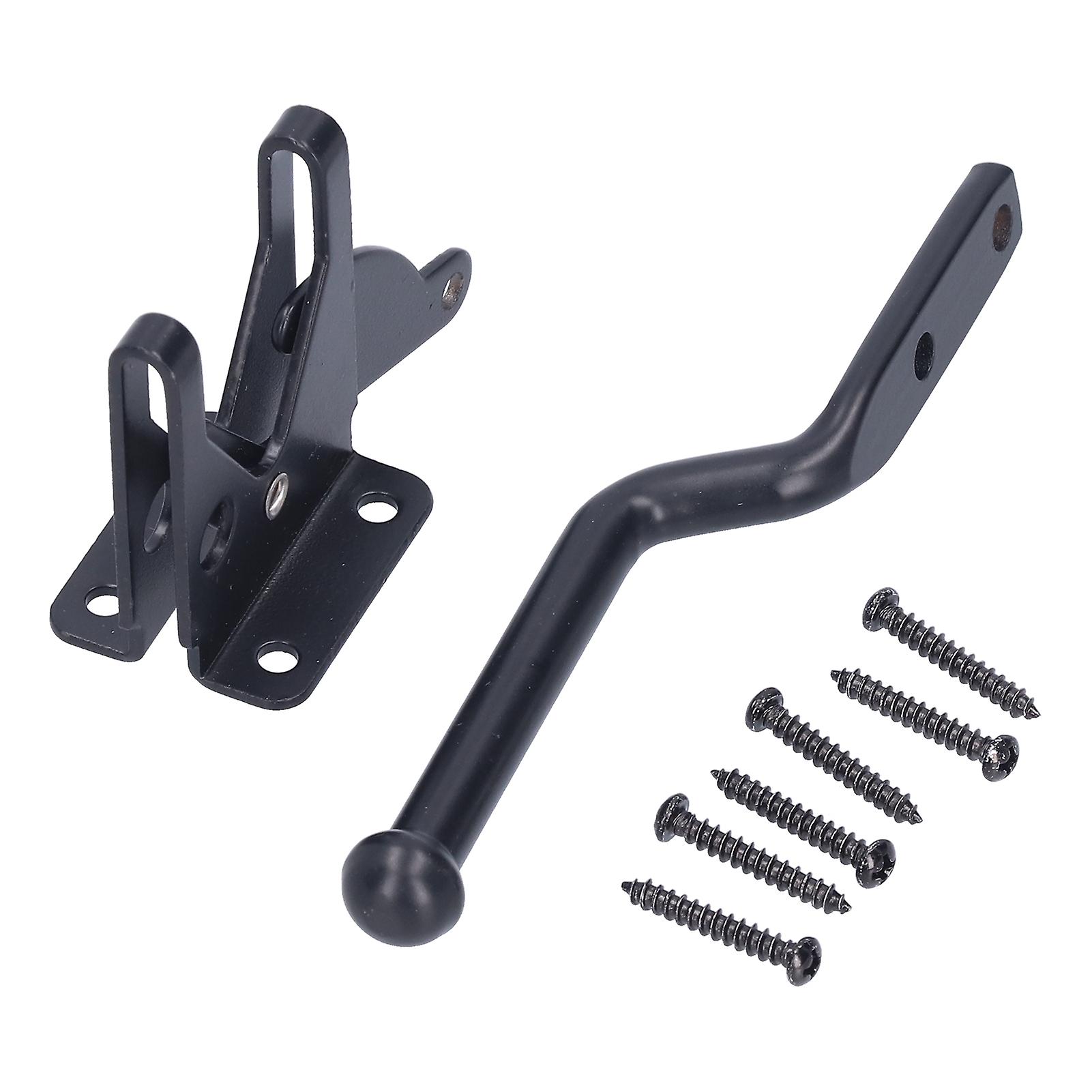 Rustproof Carbon Steel Gate Latch Kit, Door Security Lock