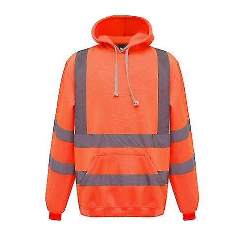 Yoko Mens Hi-Vis Pullover Hoodie