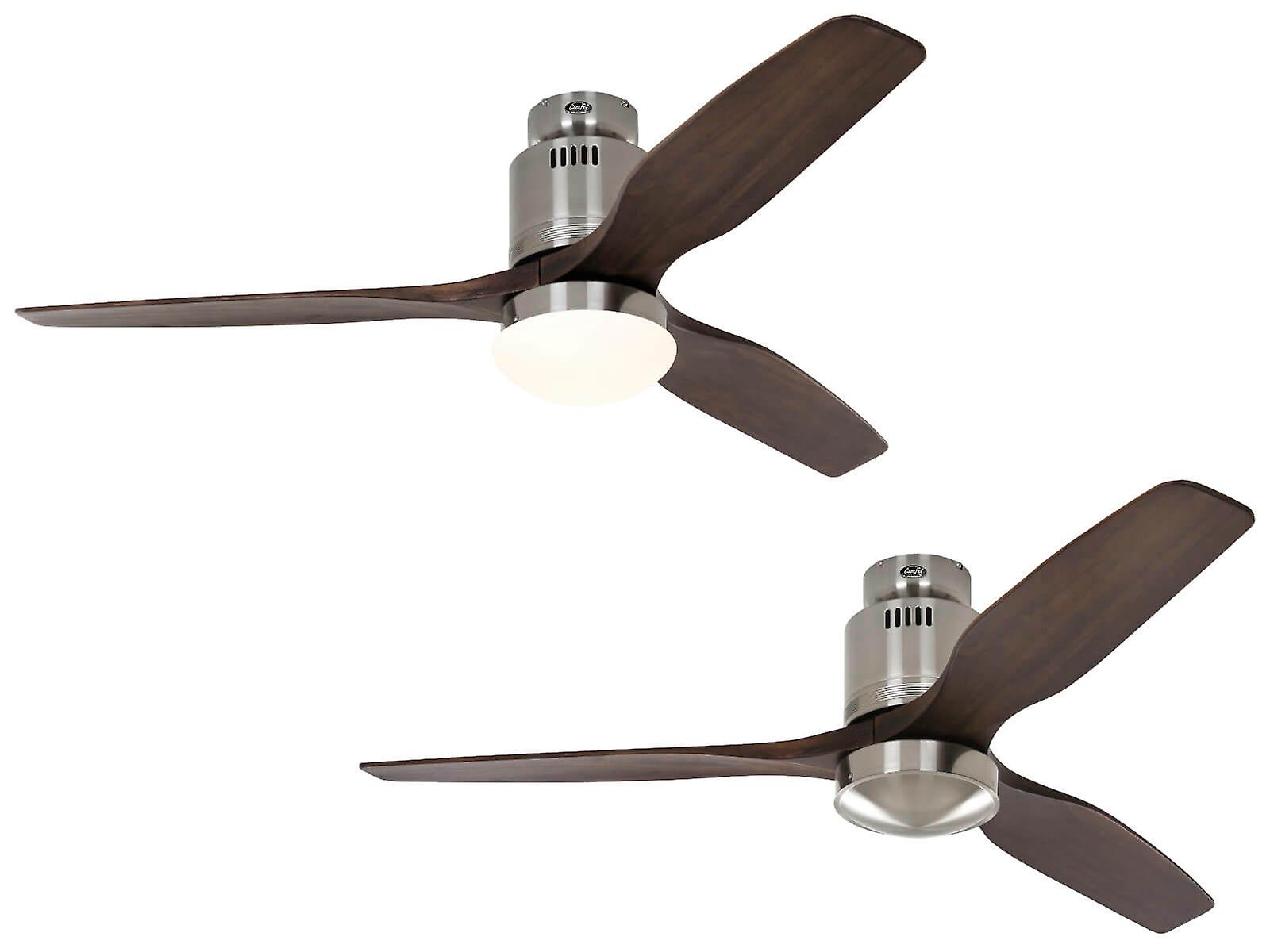 DC Ceiling Fan Aerodynamix Eco 132 BN / Walnut