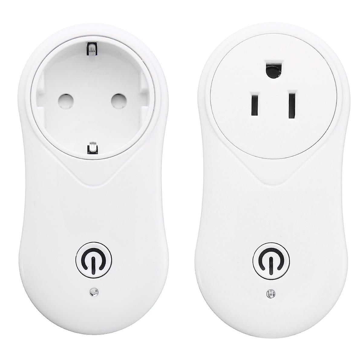 Wifi Mobile Phone Remote Control Smart Timer Home Socket Eu Us Plug Switch Ac110-240v
