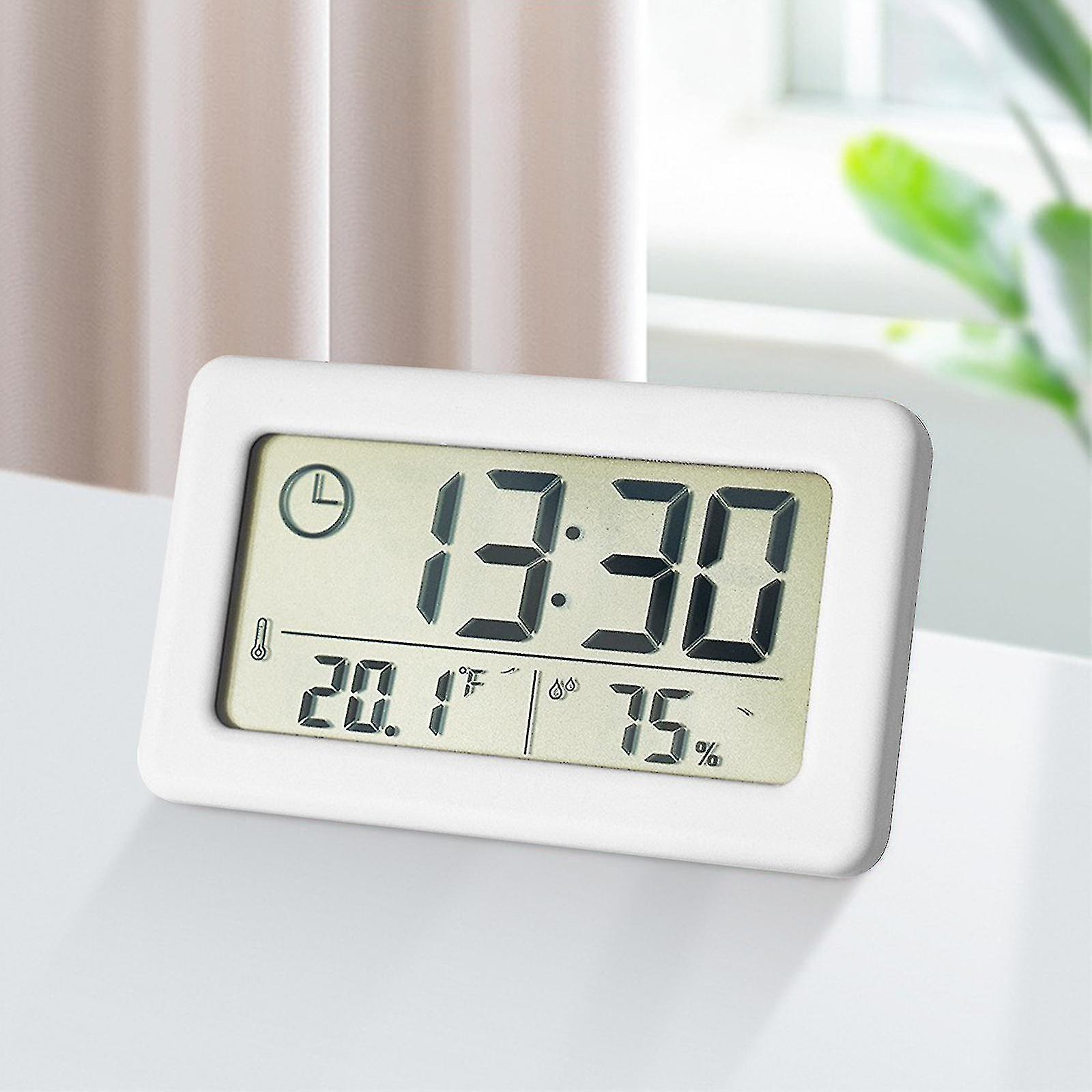 Simple Clock Thin Temperature And Humidity Electronic Clock