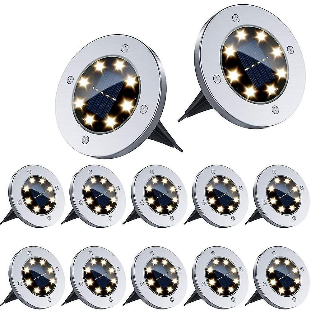 ランドスケープパスウェイ照明20LEDソーラーガーデンライト - 屋外防水パスウェイデッキLEDランプ